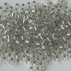 Round Pointed 4mm 34 Machine Glass Beads For Embroidery